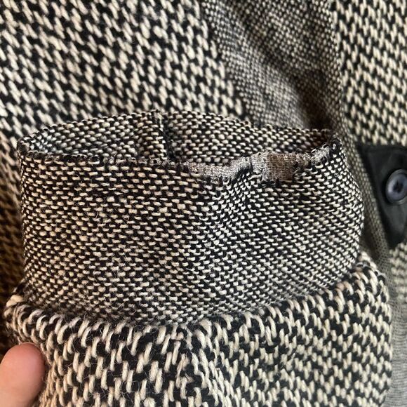 Henry White Dublin Tweed Women’s Herringbone Jacket Fisherman Outdoor Sz 10 - Picture 6 of 16